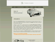 Tablet Screenshot of moto-24.pl